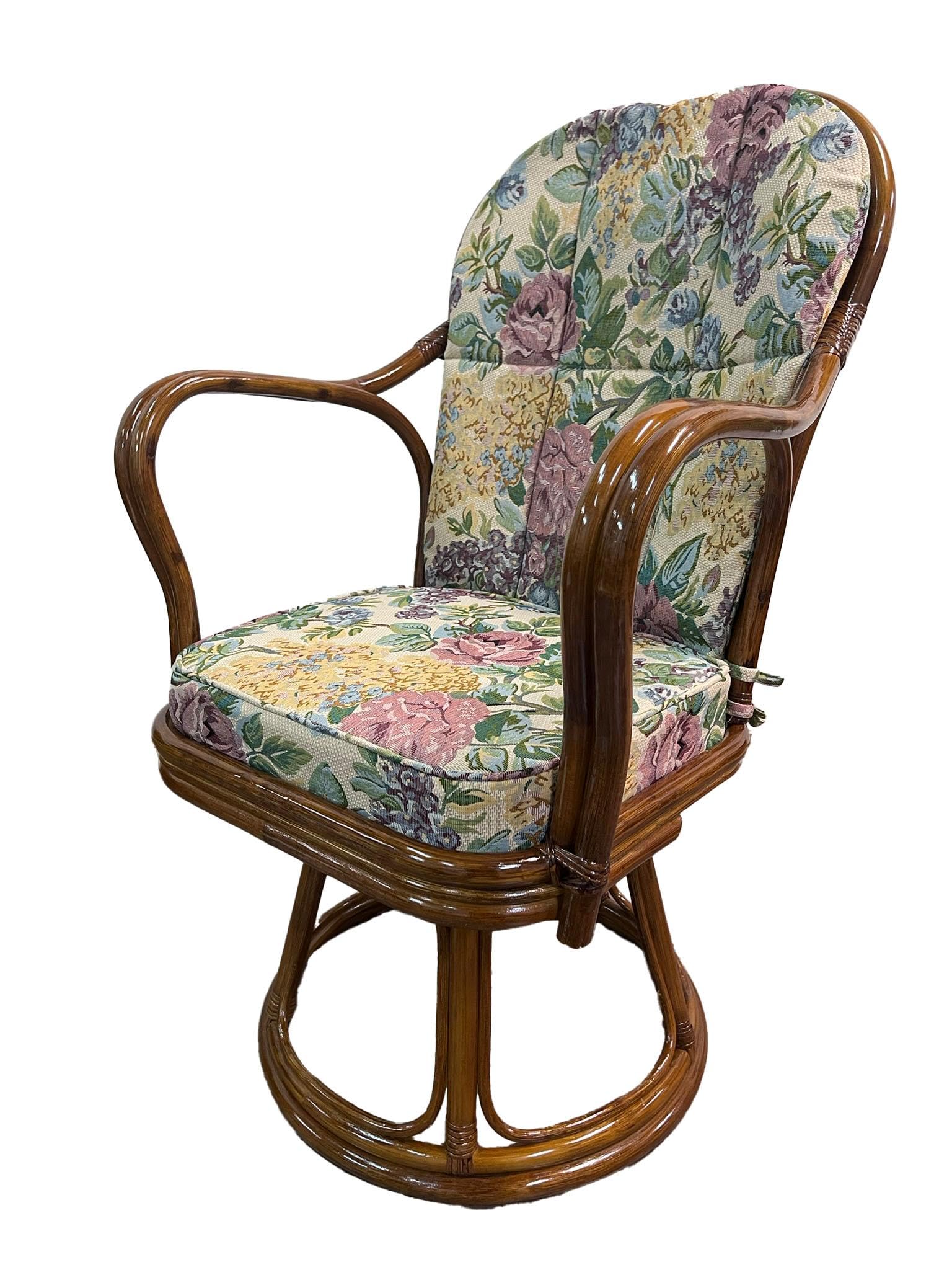 Amazon.co.jp: 大竹産業 ラタンチェア 籐の椅子 木製 ブラウン